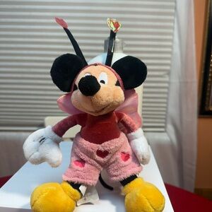 Disney Store Plush with Pink and Yellow Accents